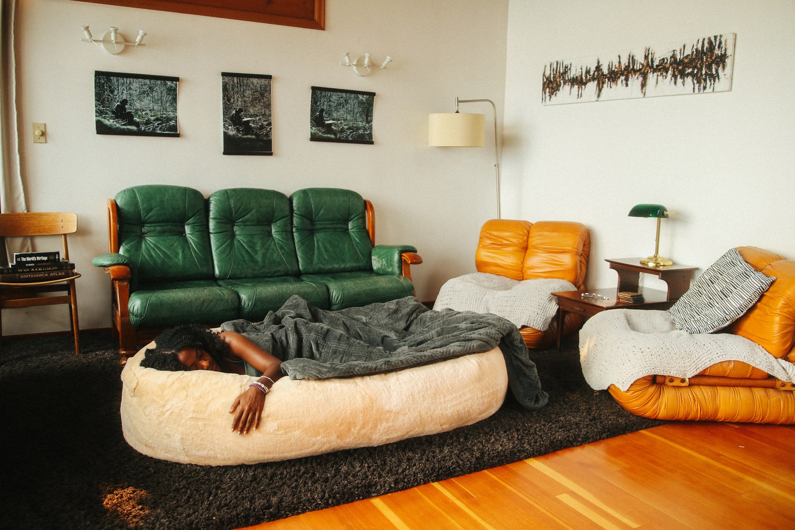 Sometimes You Just Need to Lie in a Giant Dog Bed for Humans